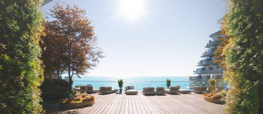 Aussenansicht Loft-Studio-Atelier Batumi, Green Cape