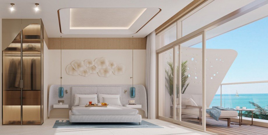 Schlafzimmer Loft-Studio-Atelier Batumi, Green Cape