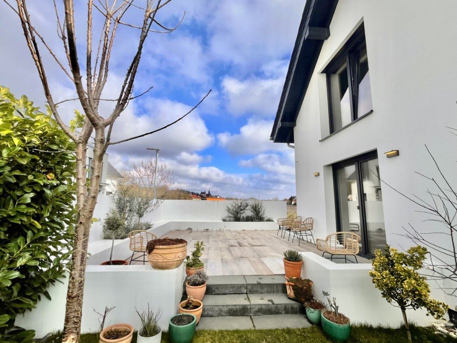 Terasse Einfamilienhaus Dienheim